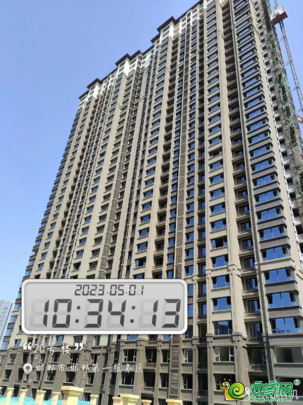 邯鄲榮盛城5月工程進(jìn)度