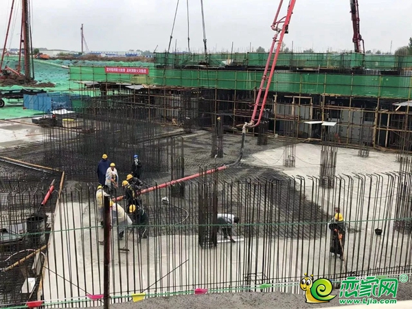 邯鋼康達·東湖森林綠苑項目進入主體施工階段
