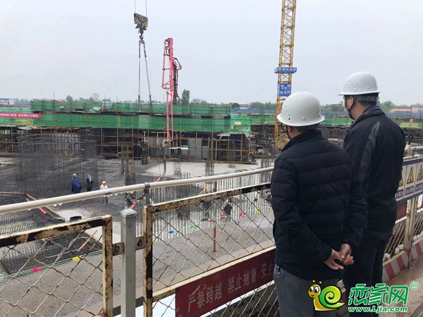 邯鋼康達·東湖森林綠苑項目進入主體施工階段