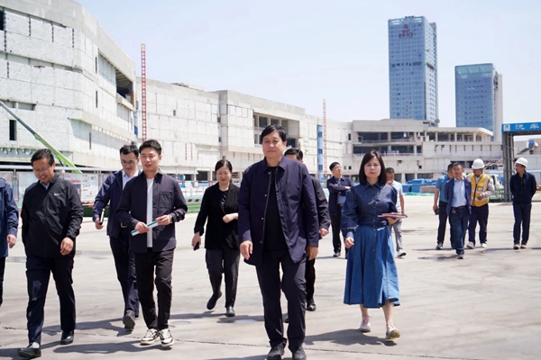 邯鄲市建設(shè)局督導(dǎo)推進(jìn)東湖新城中央商務(wù)區(qū)建設(shè)工作