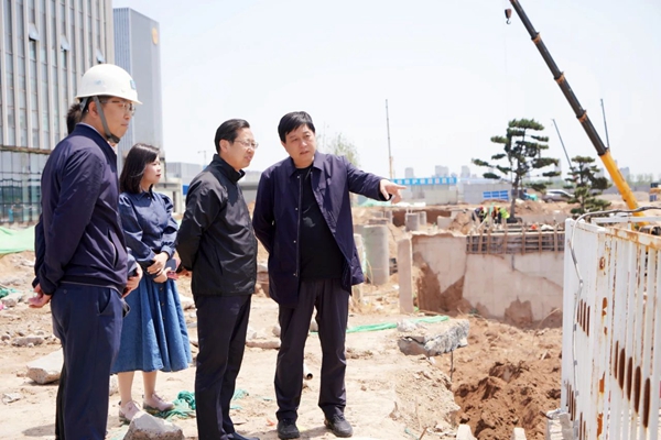 邯鄲市建設(shè)局督導(dǎo)推進(jìn)東湖新城中央商務(wù)區(qū)建設(shè)工作