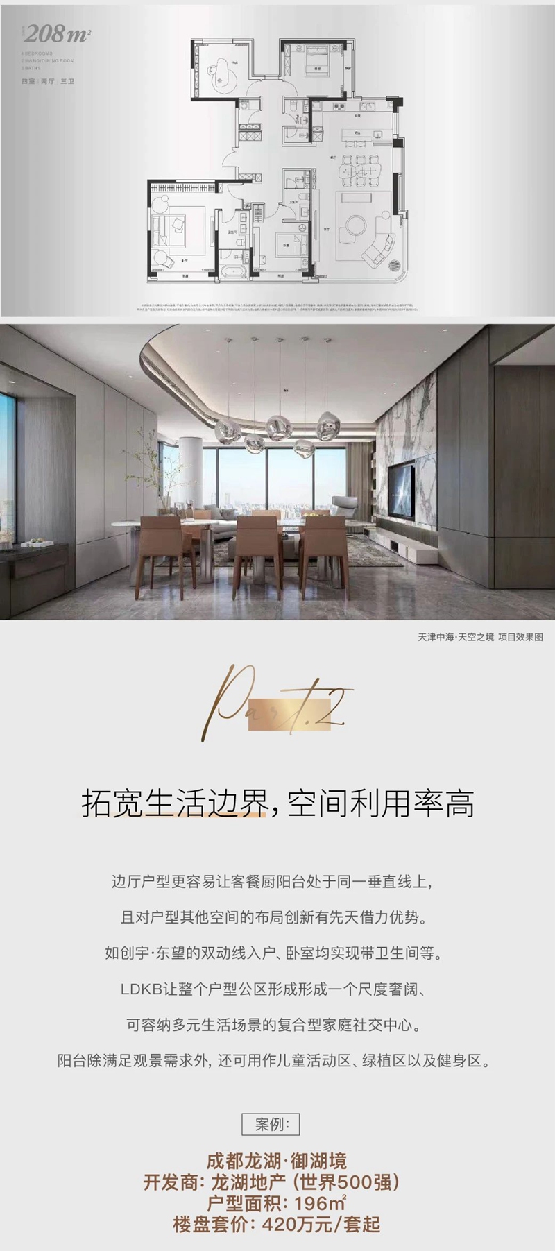圈粉無數(shù)的“邊廳”戶型為何如此討人喜歡？