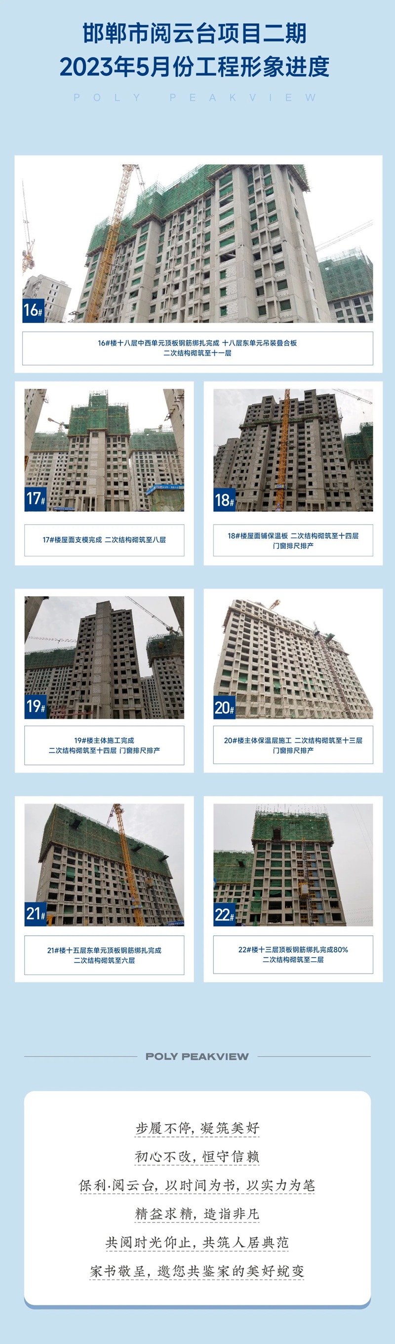 家書 | 邯鄲保利閱云臺(tái)5月份家書為您遞呈
