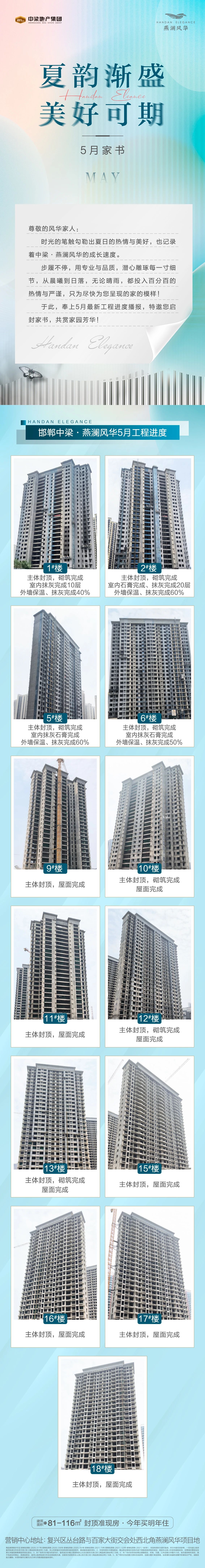 邯鄲中梁燕瀾風華5月進度