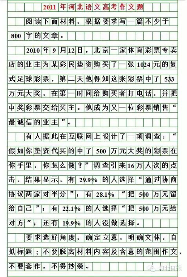 河北2023高考作文題新鮮出爐！你會怎么寫？