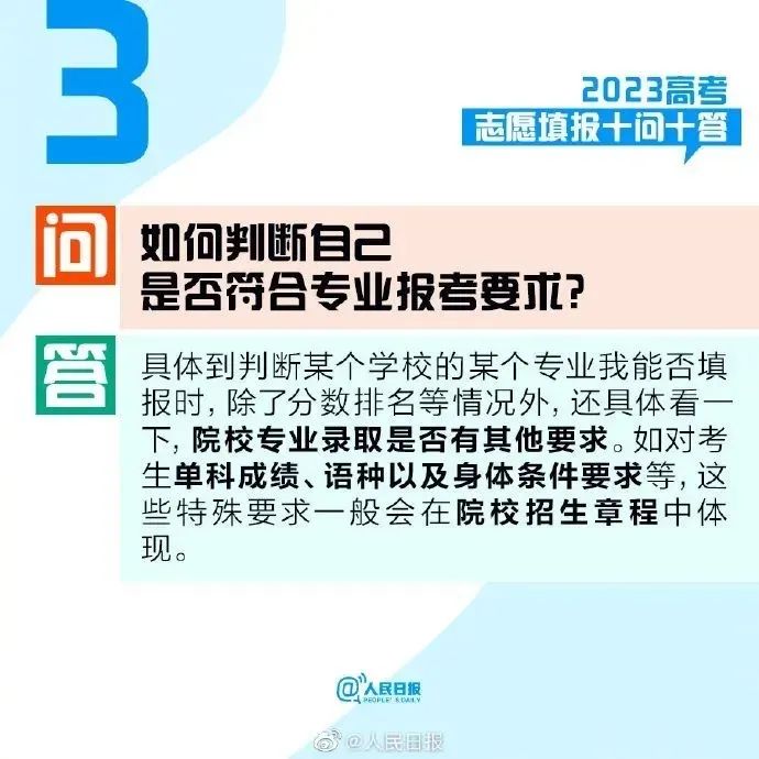 2023高考志愿填報(bào)十問(wèn)十答