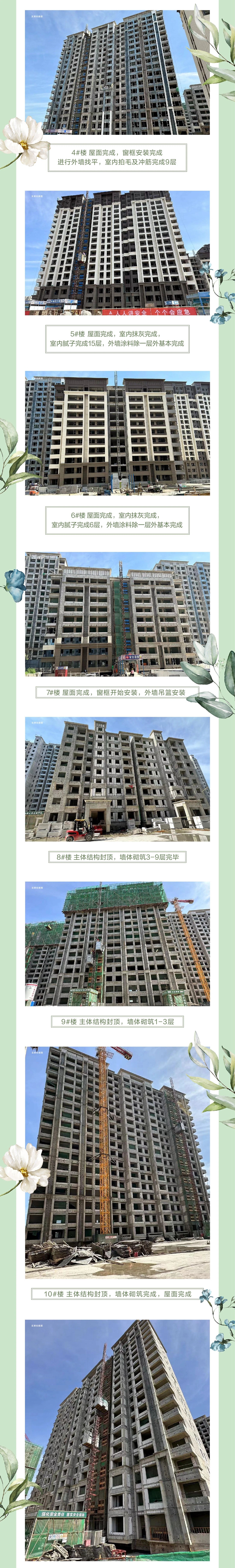 此刻夏花丨共鑒邯鄲新城公園尚府6月工程播報(bào)