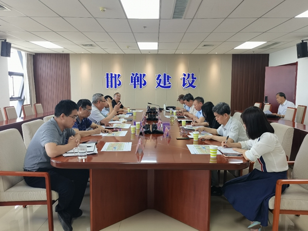 邯郸市建设局召开东湖新城中央商务区道路命名研讨会