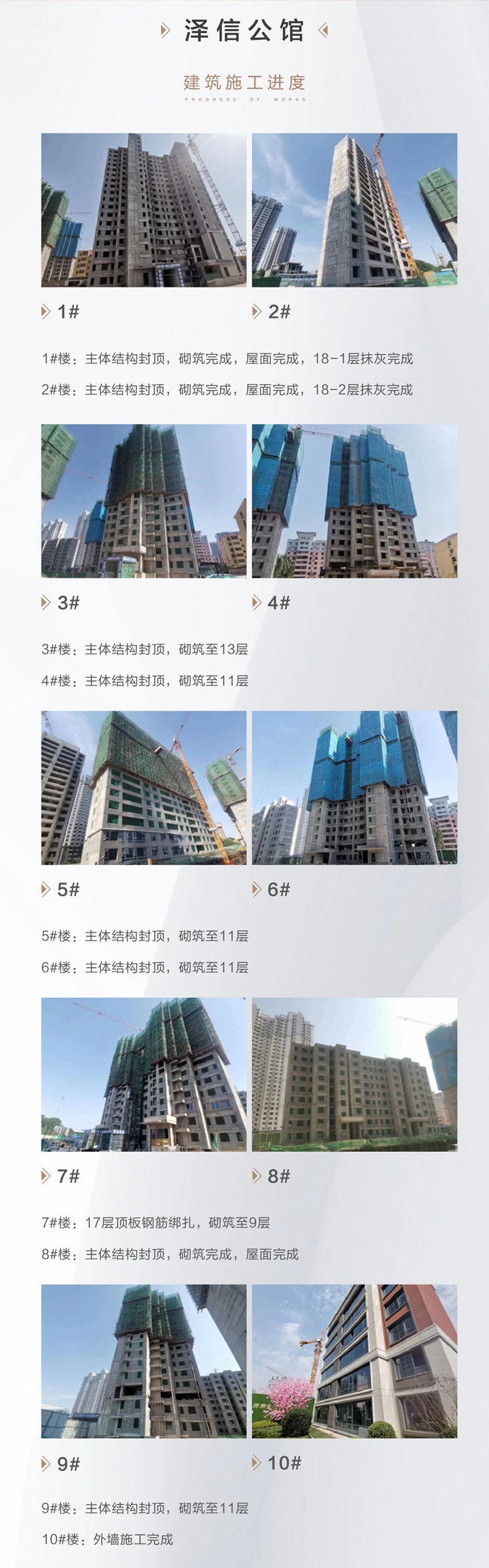 澤信公館6月工程進(jìn)度 | 夏意正濃，敬呈美好家境