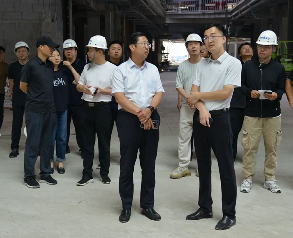 邯鄲城發(fā)集團(tuán)董事長帶隊督導(dǎo)重點項目建設(shè)