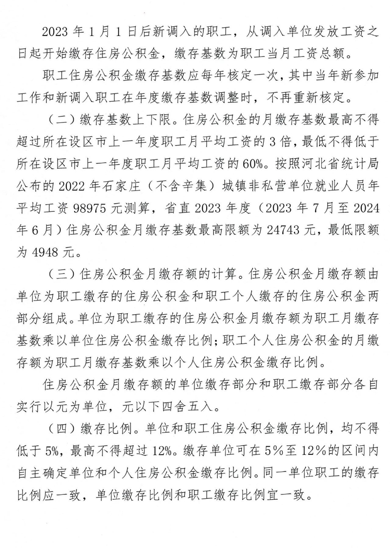 河北省省直住房資金中心發(fā)布最新通知！
