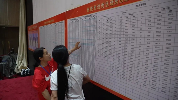 479戶！磁縣鼓樓周邊的回遷群眾選好新家啦