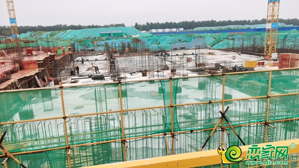 邯鄲東湖森林綠苑二期：主體結(jié)構(gòu)施工至地上7層