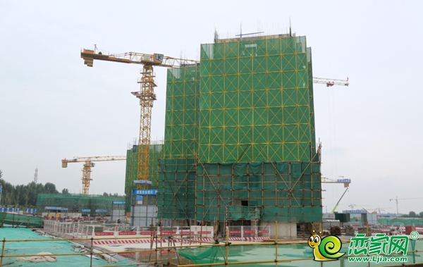 邯鄲東湖森林綠苑二期：主體結(jié)構(gòu)施工至地上7層