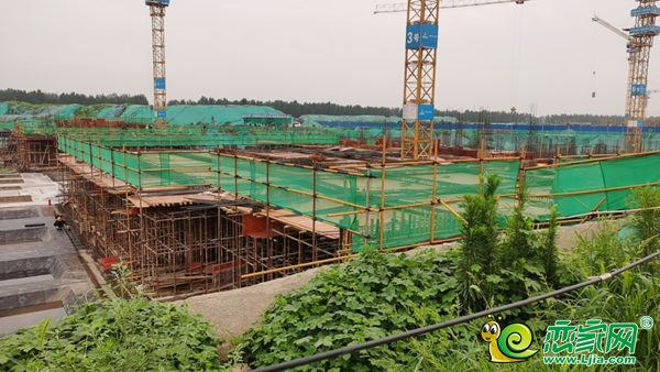 邯鄲東湖森林綠苑二期：主體結(jié)構(gòu)施工至地上7層