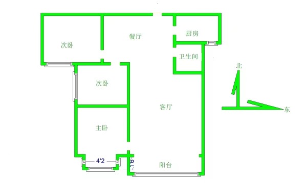 錦繡江南小區(qū)，三居室老證可貸款，精裝修