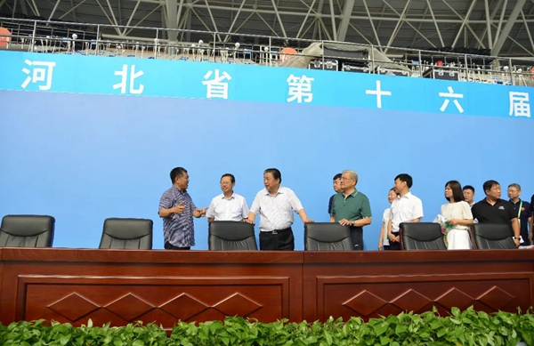 邯鄲市領(lǐng)導(dǎo)武金良帶隊到體育中心等項目調(diào)研