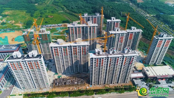 匠心精筑 喜封金頂——榮科金泰一期全線(xiàn)封頂
