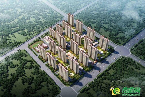 邯鄲最大棚改項目楓林填池南區(qū)項目全面封頂