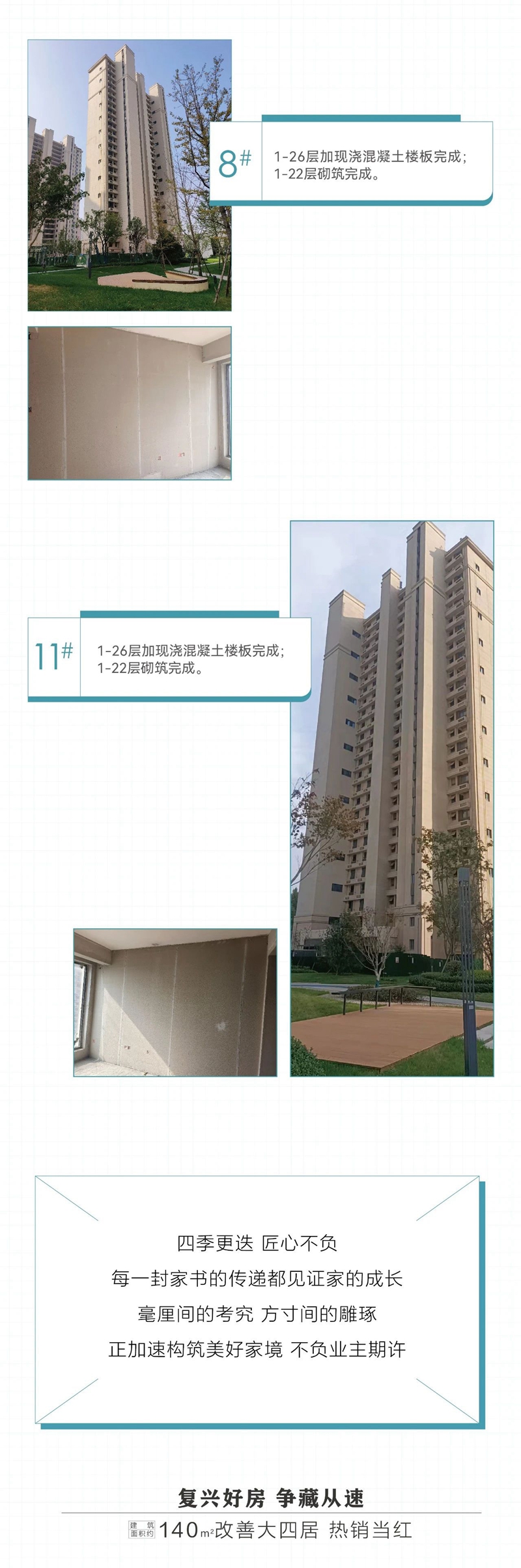 10月進度丨邯鄲保利·時光印象：秋意漸盛，家境美好可期