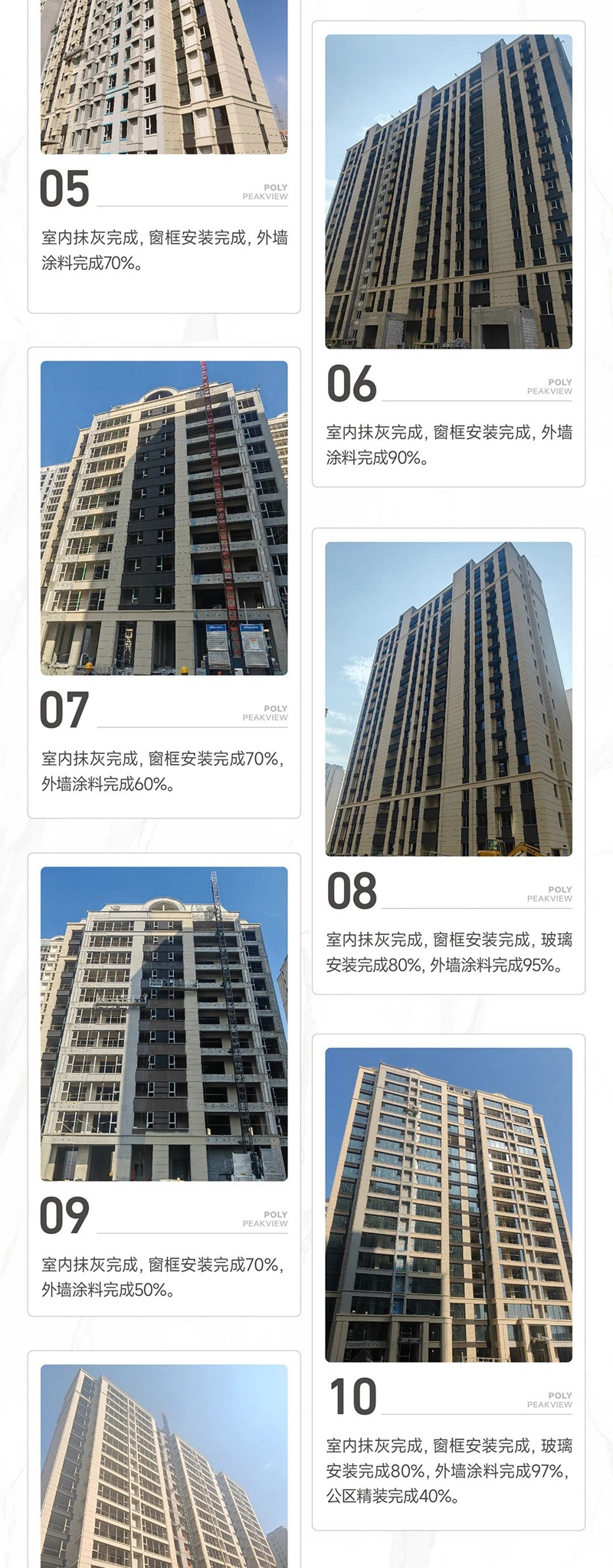 10月進(jìn)度丨邯鄲保利·閱云臺(tái)：金風(fēng)有信，共閱美好家境