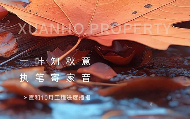 邯鄲宣和置業(yè)項目家書 | 一葉知秋意，執(zhí)筆寄佳音