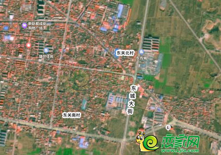 成安縣2023-SC01、2023-SC02、2023-CR03號(hào)地塊位置示意圖
