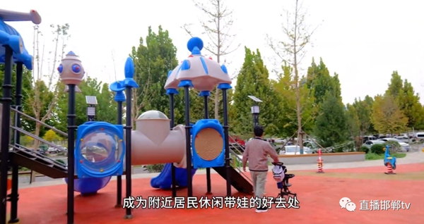 邯鄲北湖十六峯：閑置綠地被“喚醒” 口袋公園扮靚“微空間”