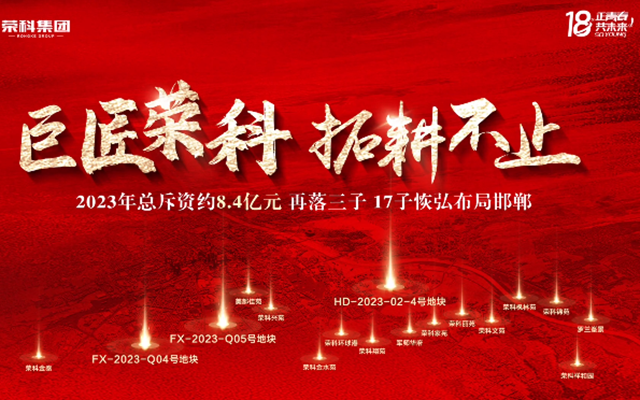 巨匠榮科 拓耕不止 | 榮科集團(tuán)17子恢弘布局邯鄲