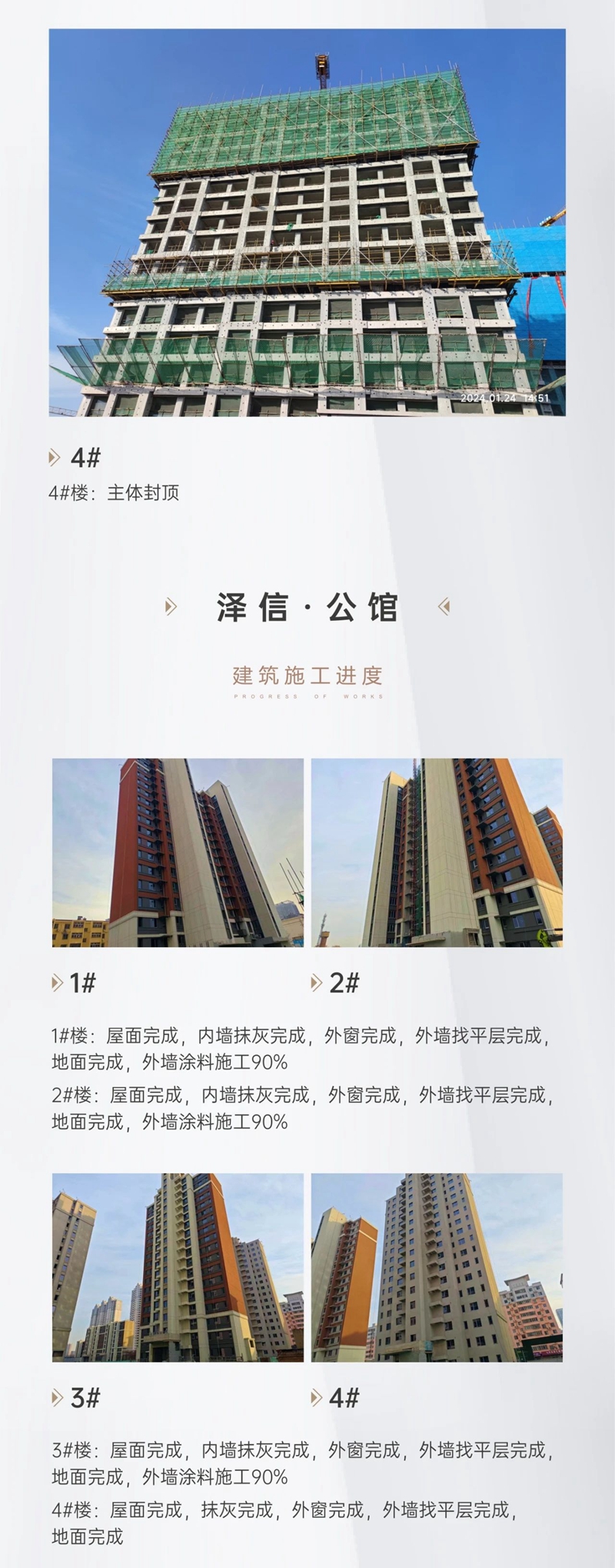 邯鄲澤信項(xiàng)目1月進(jìn)度 | 新春不懈于品質(zhì)，精耕不負(fù)于責(zé)任