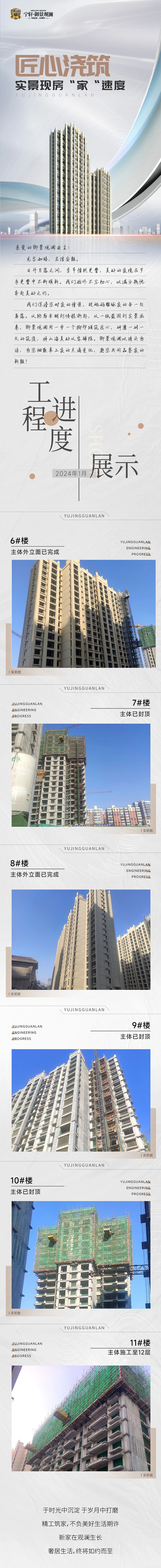 邯鄲大名御景觀瀾1月工程進(jìn)度播報來了，請查收！