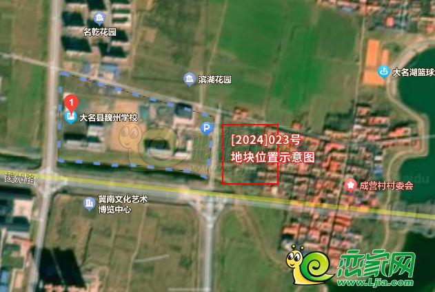 大名[2024]023號 地塊位置示意圖