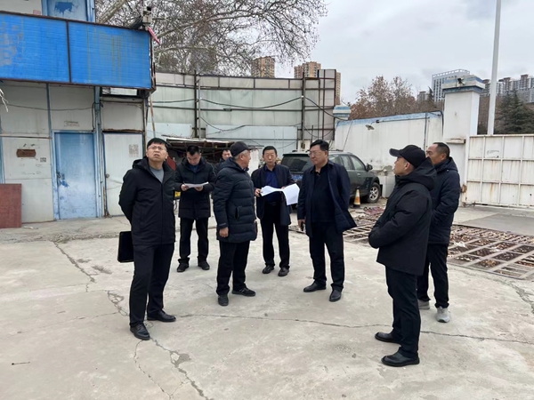 邯鄲市建設局“保交樓”推進組對“保交樓”項目進行督辦