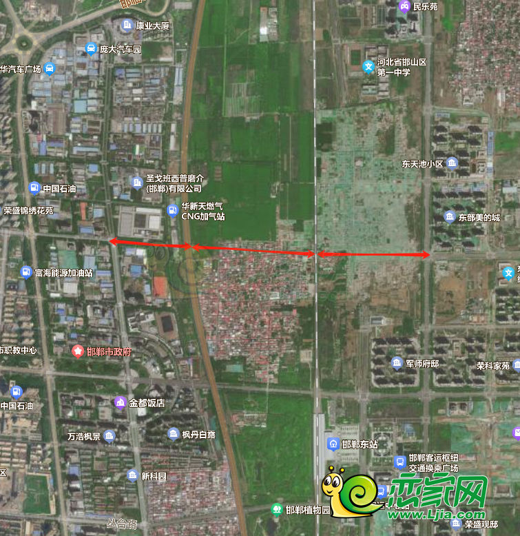 北倉路(秦皇大街-荀子大街段)即將通車！104畝交通用地預(yù)征收！
