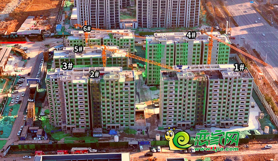 創(chuàng)宇·紫臺(tái)進(jìn)度航拍實(shí)景