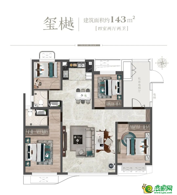 邯鄲國(guó)融·天福丨中華大街旁 典藏級(jí)低密奢邸