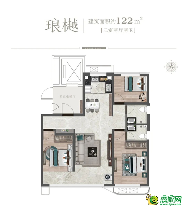 邯鄲國融·天福戶型