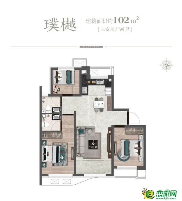 邯鄲國融·天福戶型