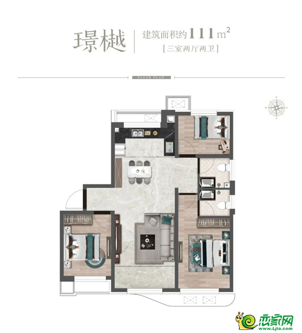 邯鄲國融·天福戶型