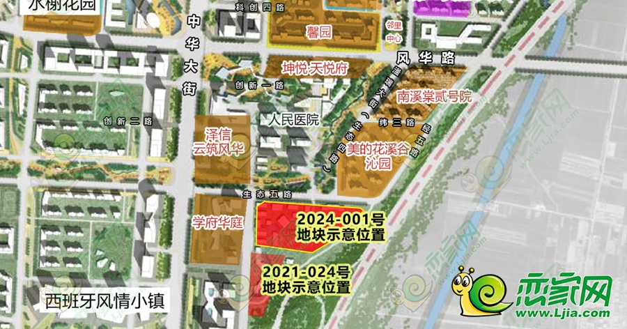 冀南新區(qū)2024-001號(hào)地塊位置示意圖