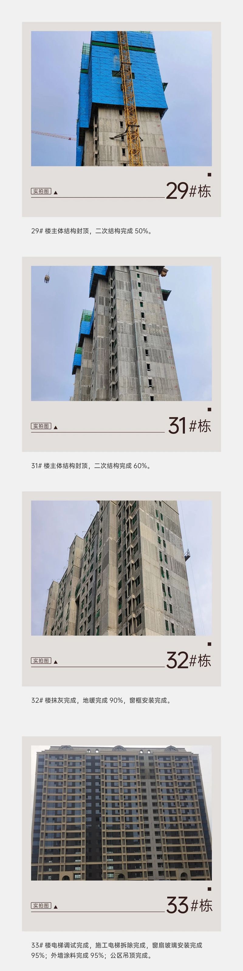 邯鄲保利閱云臺7月工程進度播報來了，請查收！