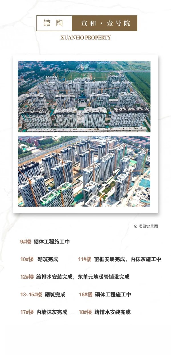 邯鄲宣和和璽天著、宣和和璽銘著、曲周宣和翰林府、曲周宣和塵林間一期、曲周宣和塵林間二期、廣平宣和貳號院、館陶宣和壹號院、大名宣和翰林府、大名宣和塵林間7月工程進度播報來了，請查收！