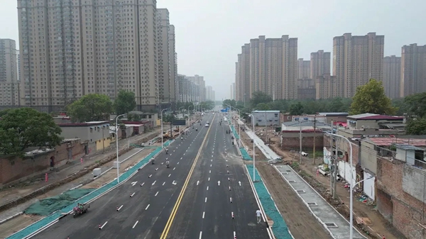 邯鄲陵西大街南延“斷頭路”通車 暢通民心之路