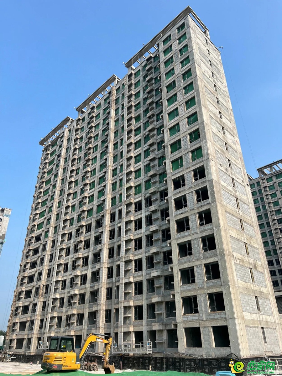 弘坤·樾江山13#樓實景圖（2024.08.31）