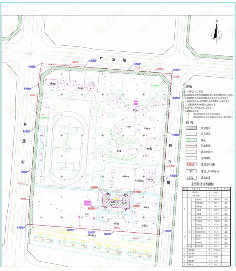 關(guān)于邯鄲市肥鄉(xiāng)區(qū)第一中學(xué)新建宿舍樓項(xiàng)目的規(guī)劃公示公告