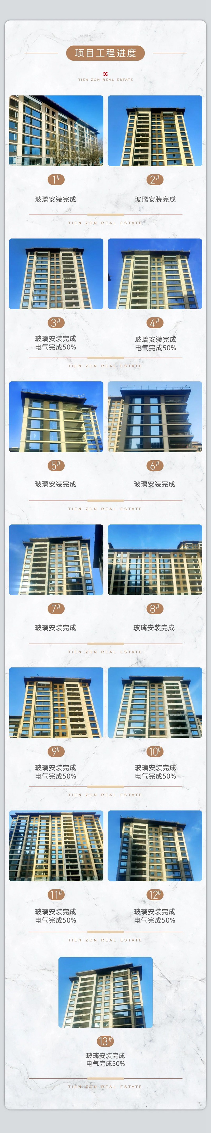邯鄲天正鳳鳴九章和天正君悅府二期1月工程進度播報來了，請查收！