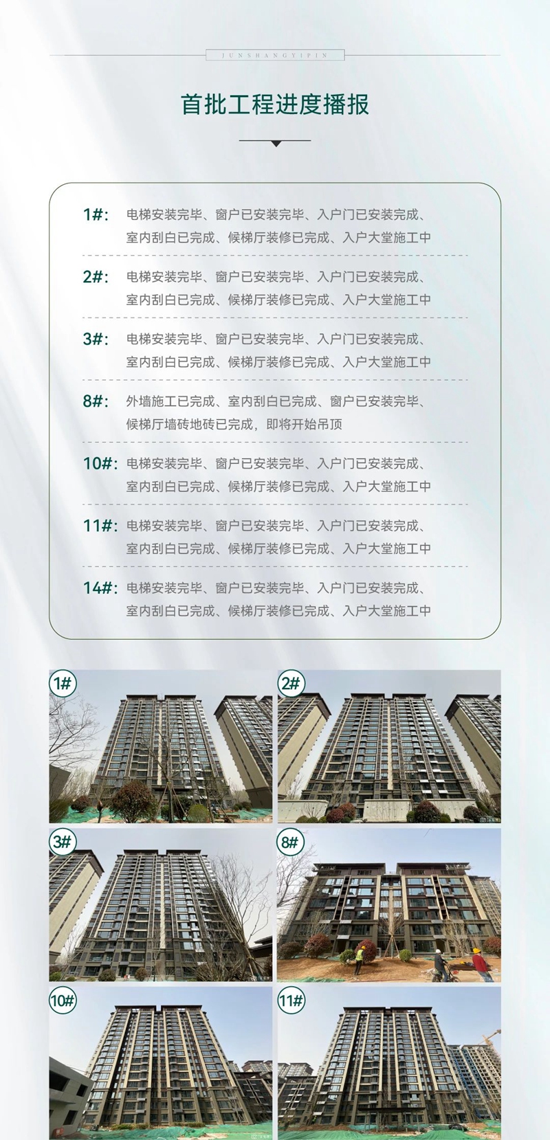 肥鄉(xiāng)君尚壹品3月工程進(jìn)度播報(bào)來(lái)了，請(qǐng)查收！