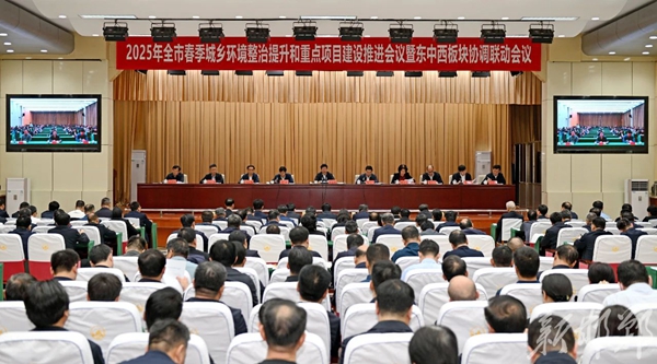 邯鄲市春季城鄉(xiāng)環(huán)境整治提升和重點項目建設(shè)推進會召開