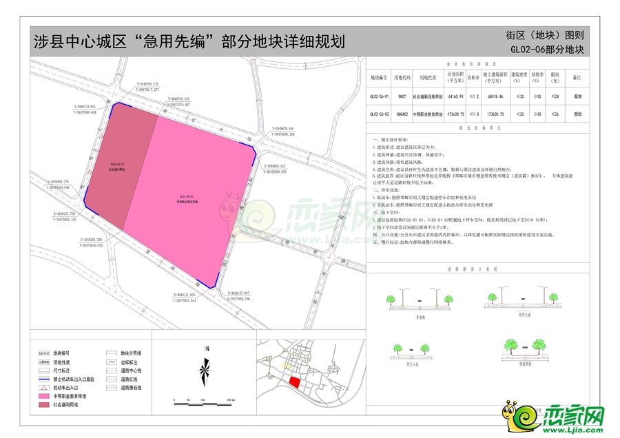 《涉縣中心城區(qū)“急用先編”部分地塊詳細規(guī)劃》規(guī)劃公示