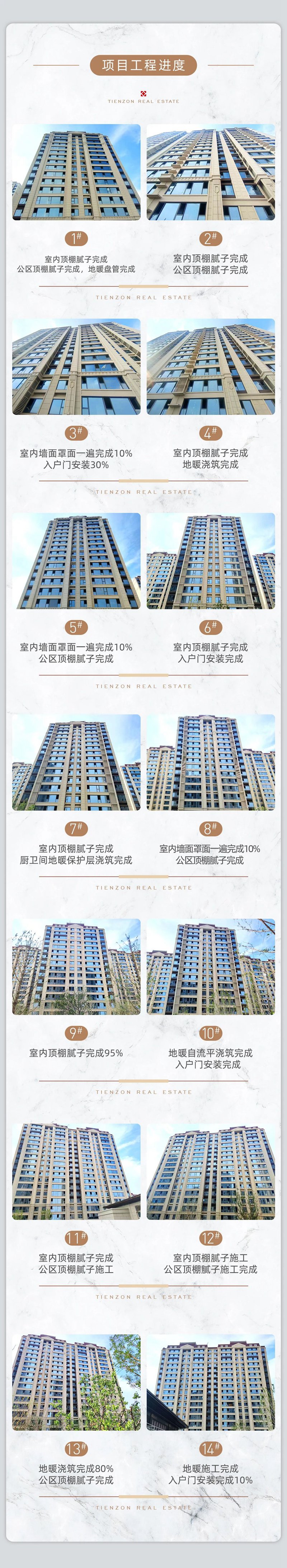 邯鄲天正君悅府二期8月工程進(jìn)度播報(bào)來(lái)了，請(qǐng)查收！